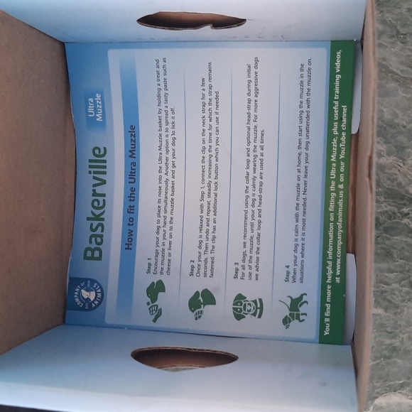 Muzzle Baskerville nib - Picture 3 of 5